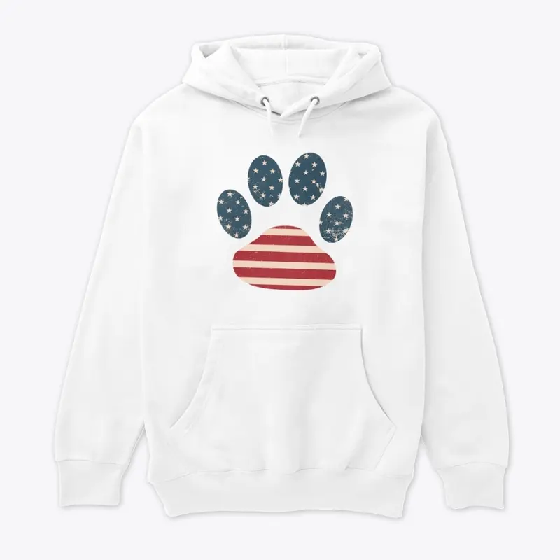 American Flag/Paw