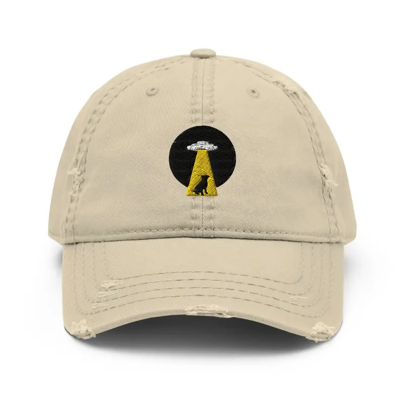 Doggy Abduction Embroidered Hat