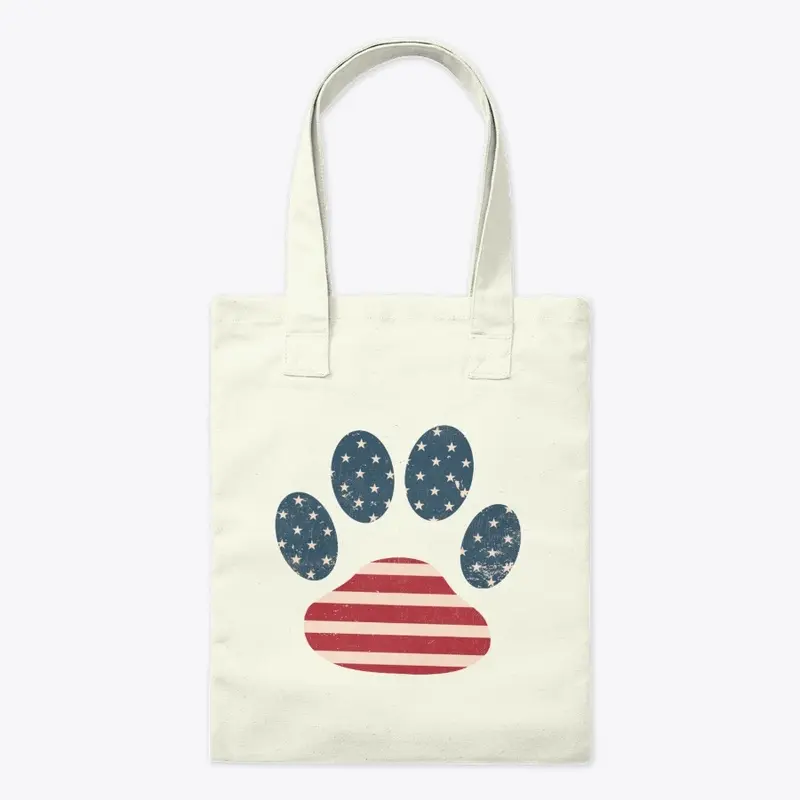 American Flag/Paw